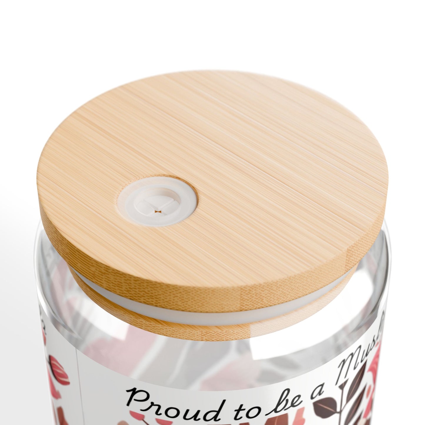 Customized African American Muslim Healthcare Worker Glass Sipper