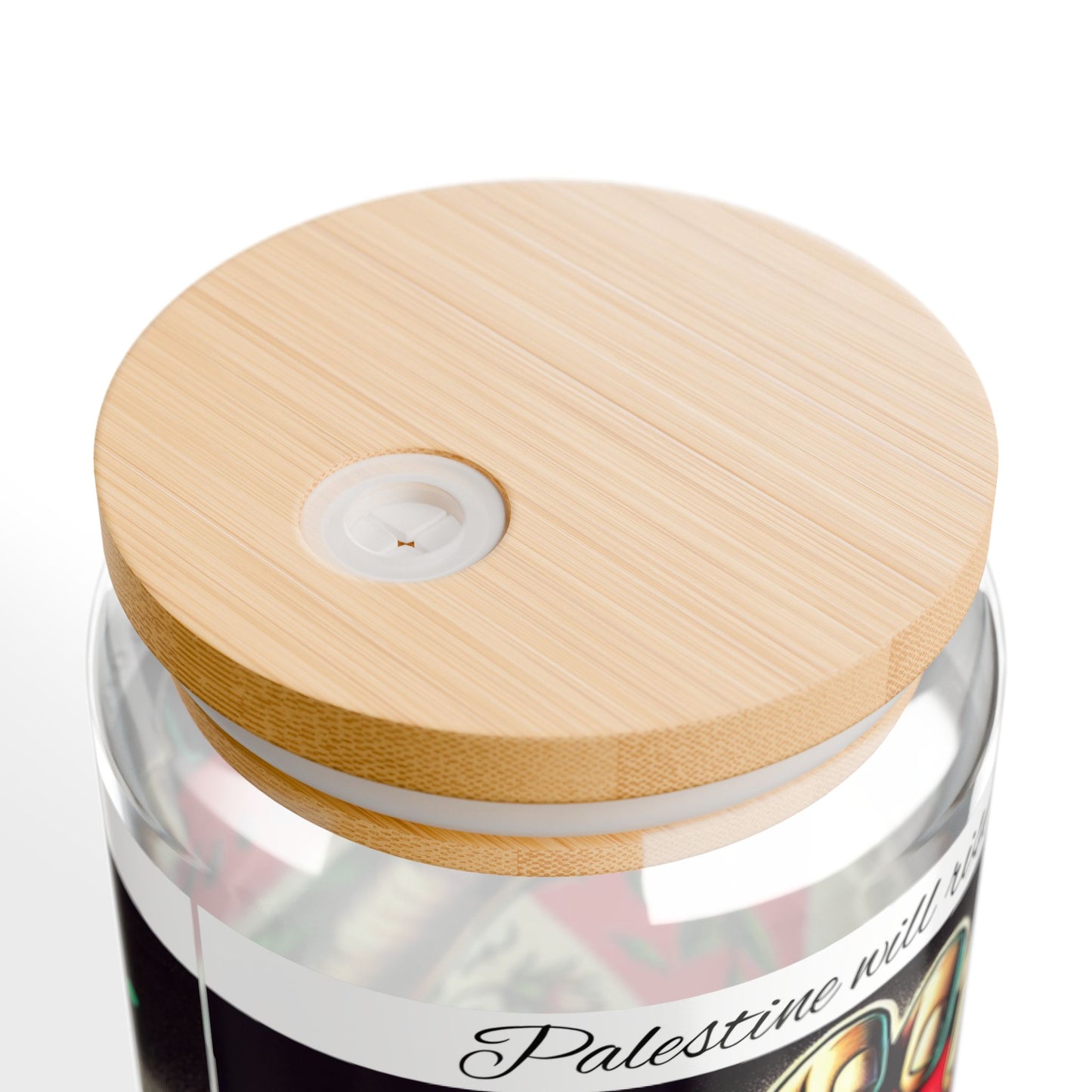 Palestine will rise again glass sipper