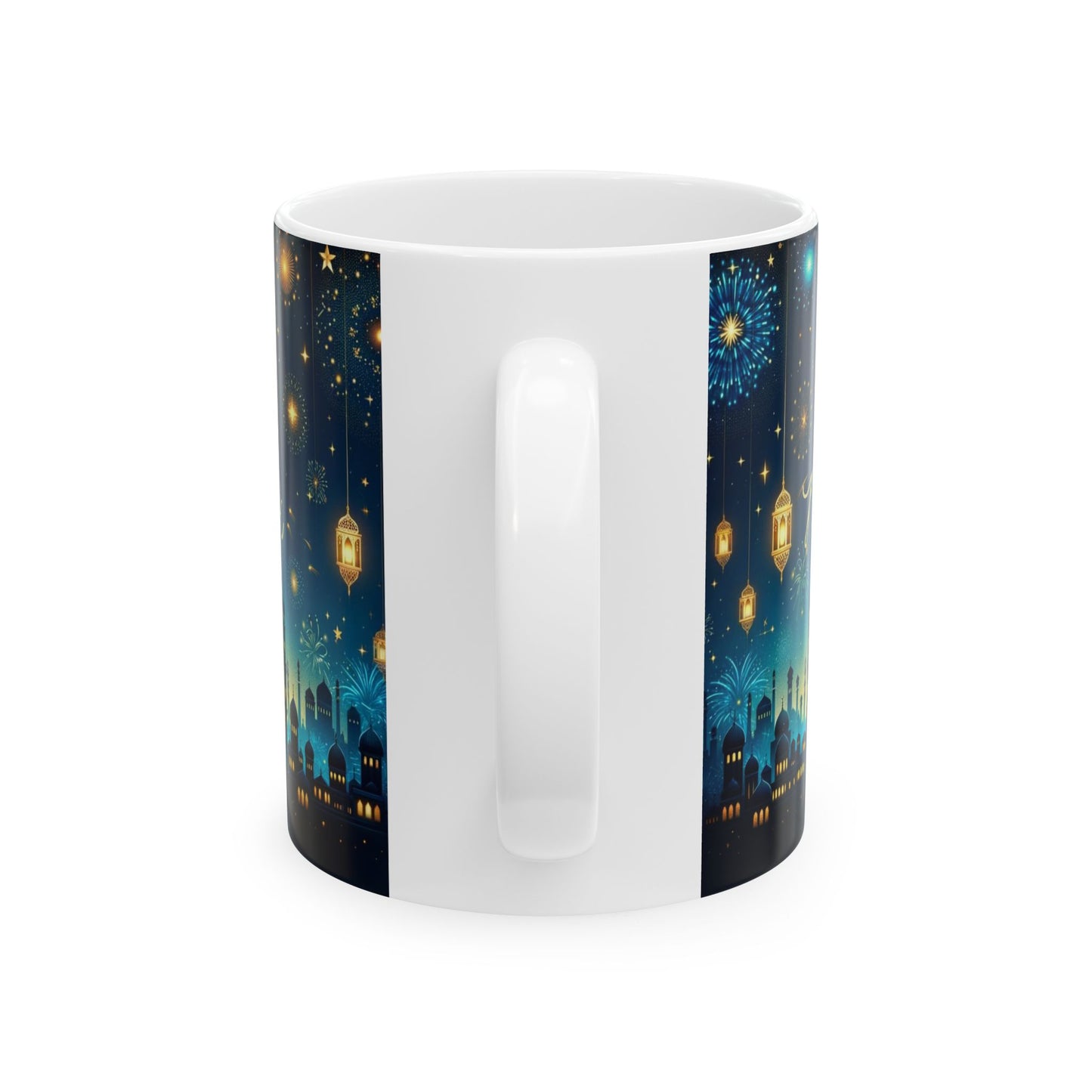 Eid Mubarak Midnight Sky Coffee Cup