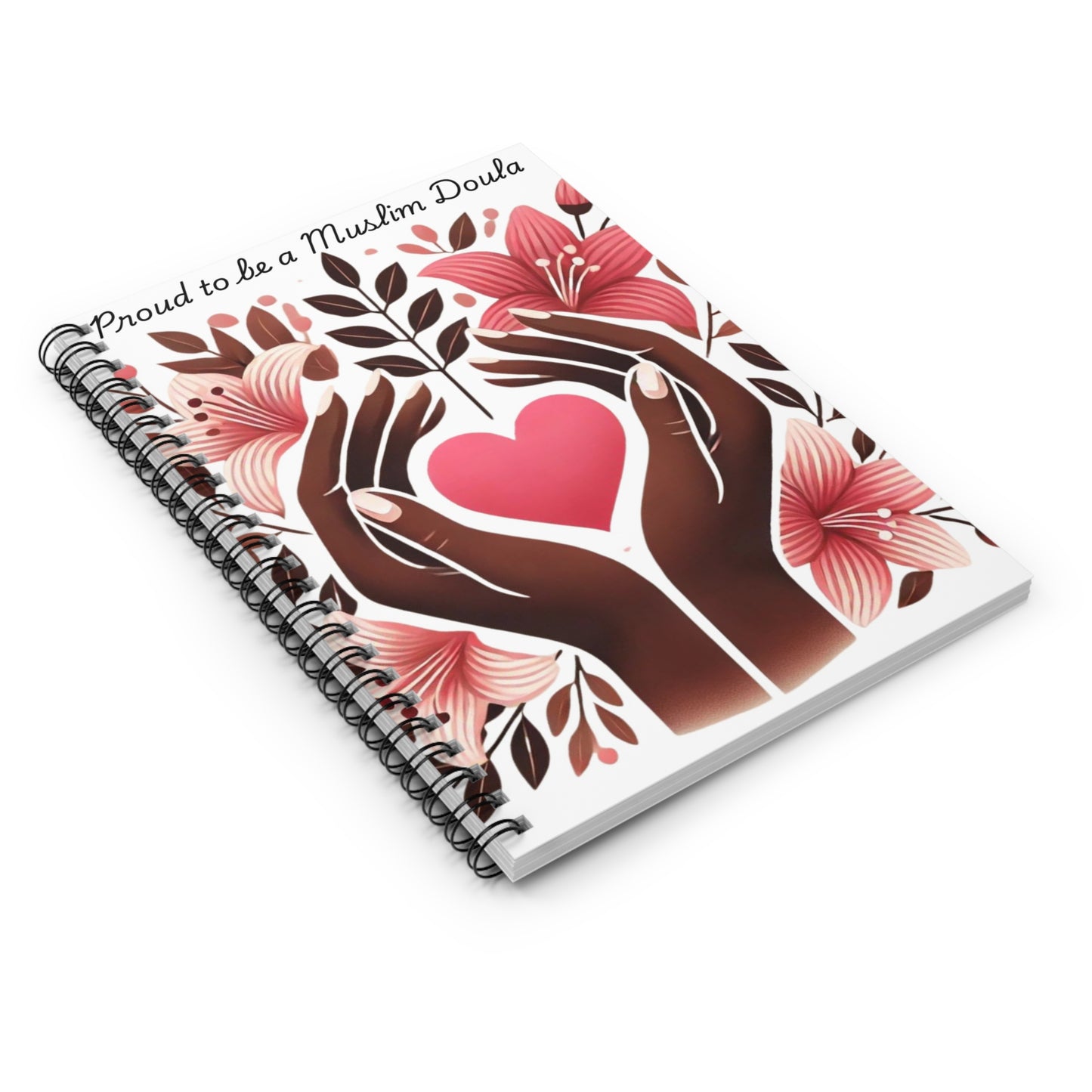 Customized African American Muslim Birth Worker Notebook