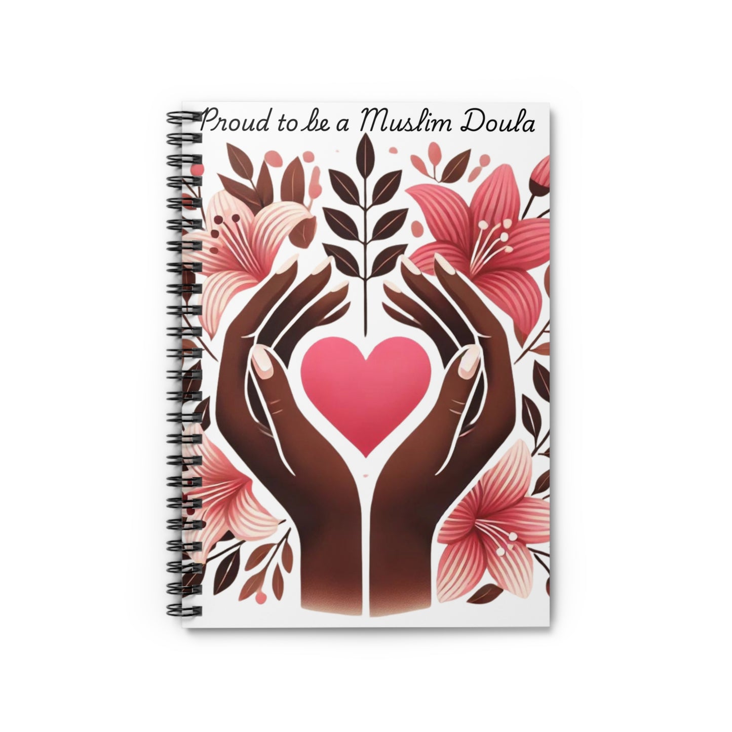 Customized African American Muslim Birth Worker Notebook