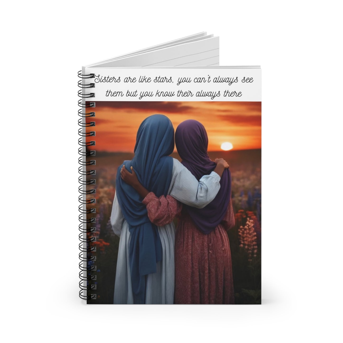 African American Muslim Sisters Notebook