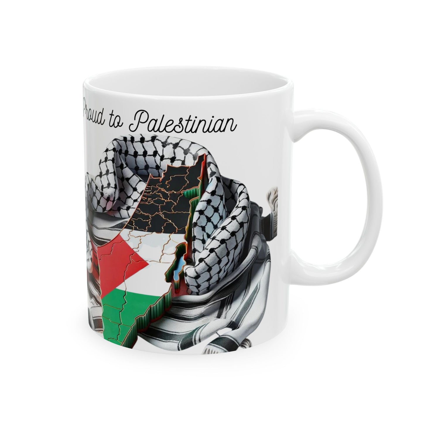 Proud to Be Palestinian Mug