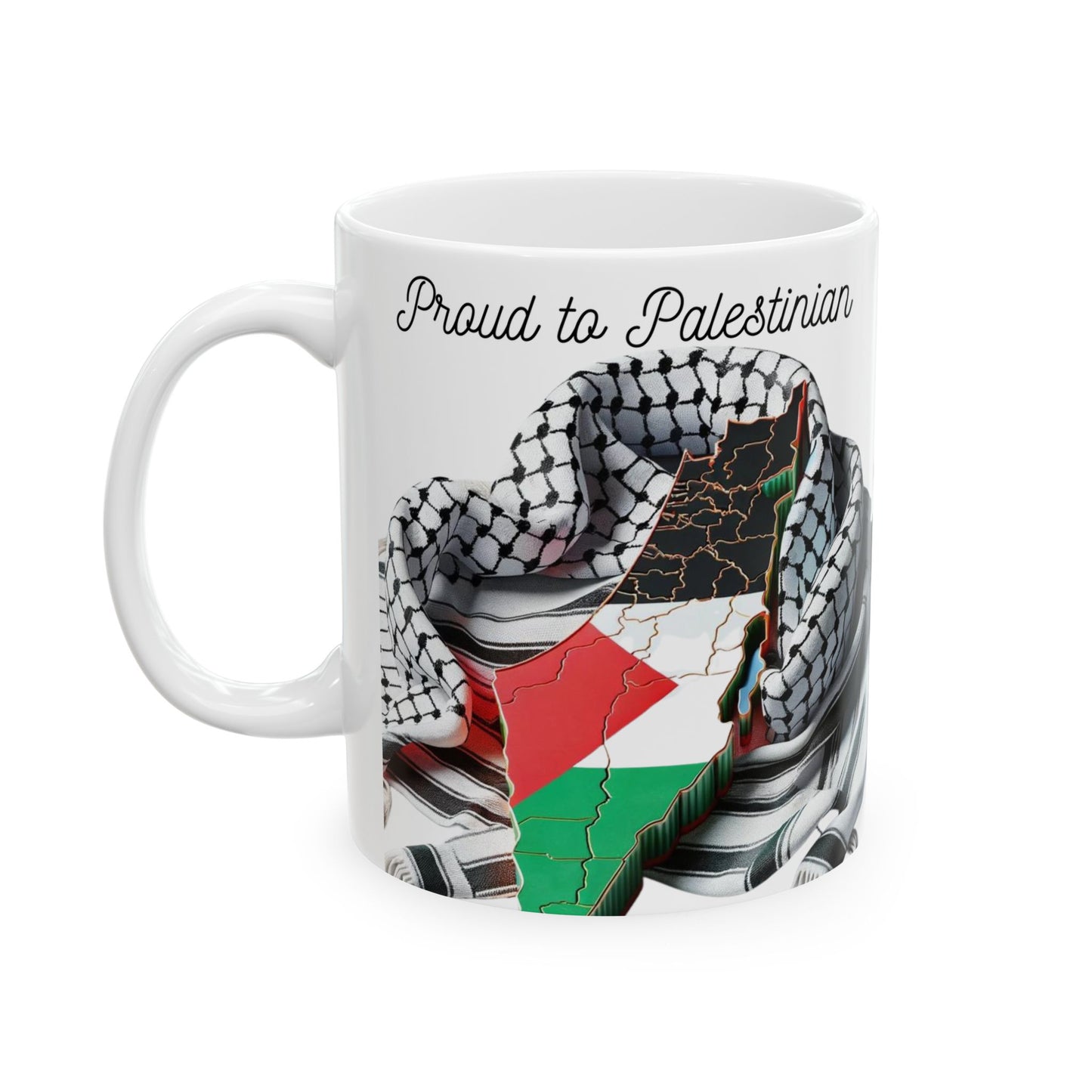 Proud to Be Palestinian Mug