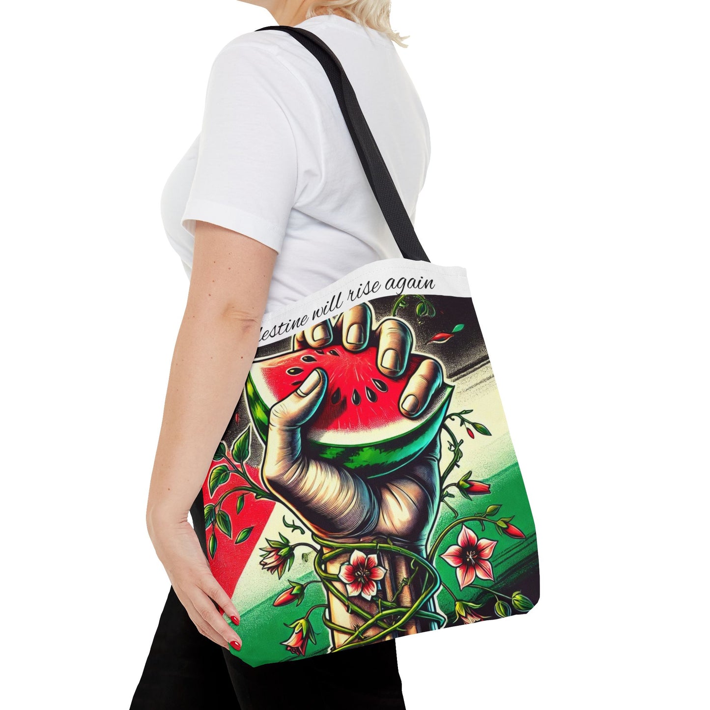 Palestine Will Rise Again Tote Bag