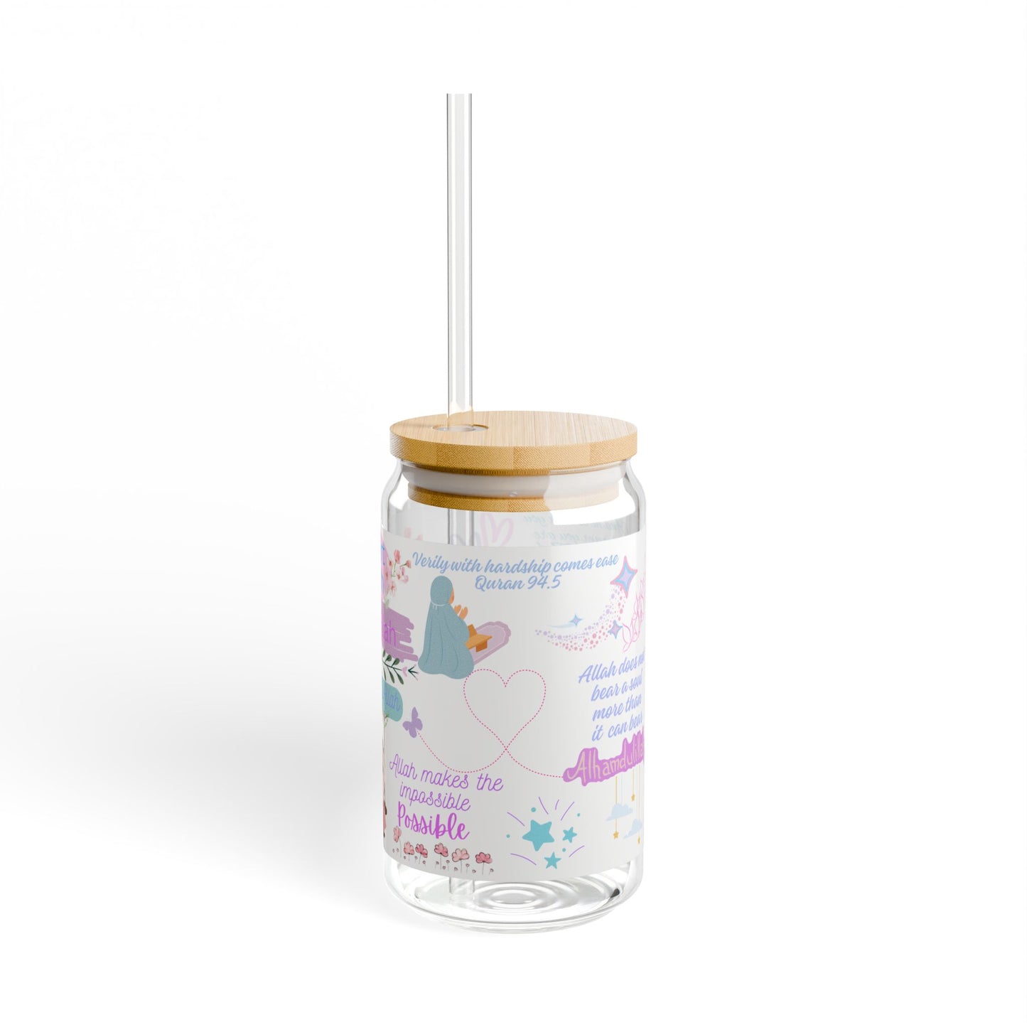 Start with Bismillah Sipper Glass