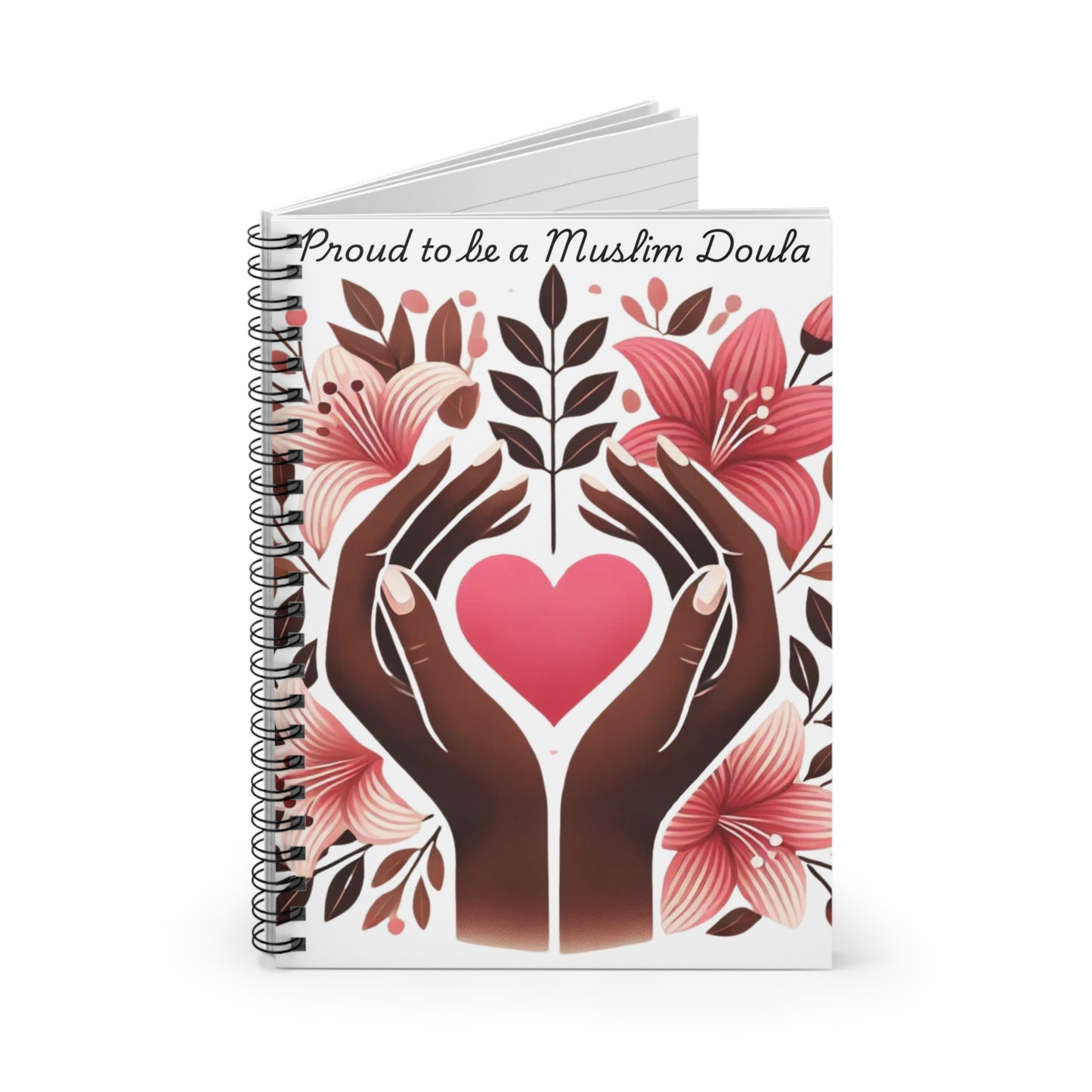Customized African American Muslim Birth Worker Notebook