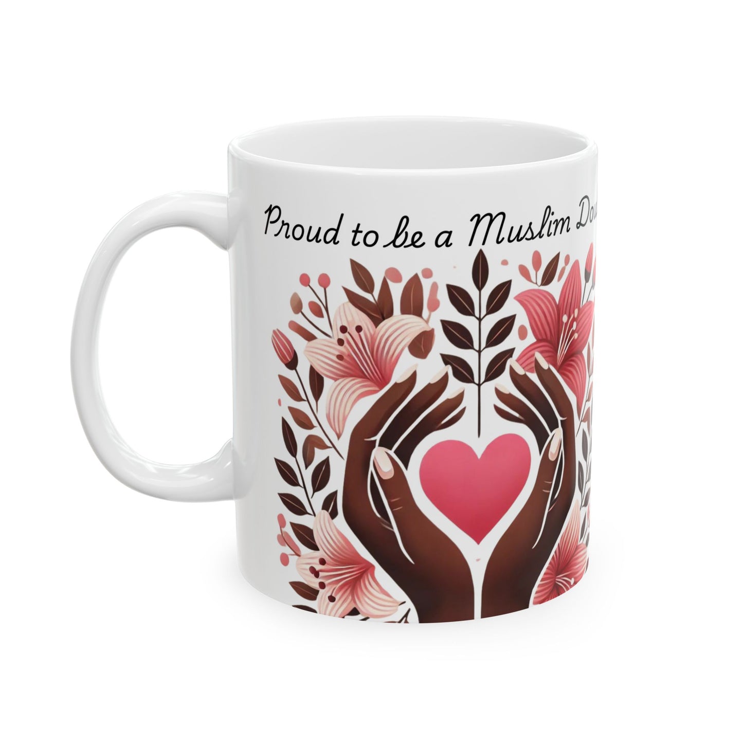 Customized African American Muslim Healthcare Worker Coffee Cup