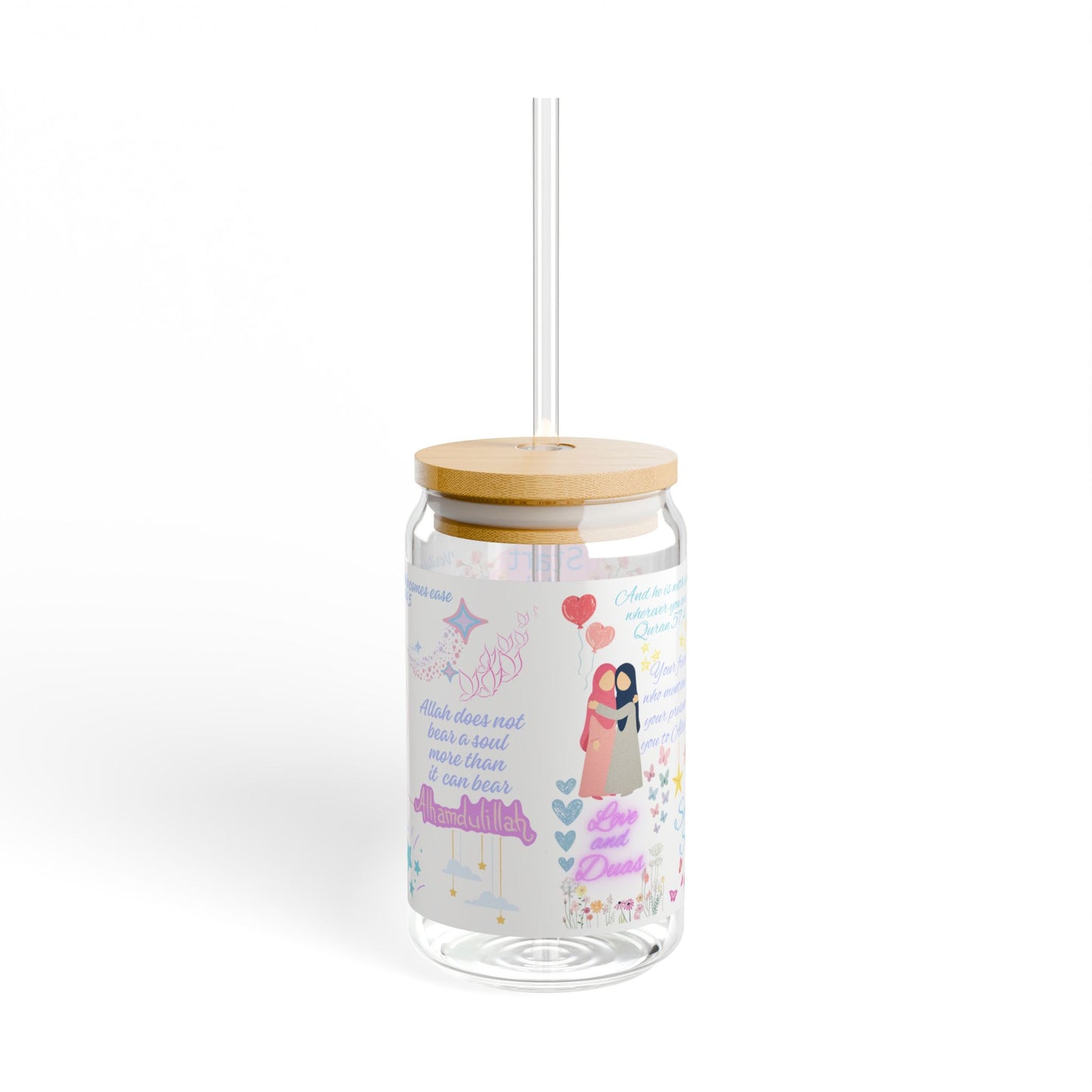 Start with Bismillah Sipper Glass